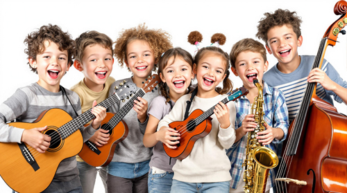 Musikalische Früherziehung und Musikunterricht für Kinder in der B&B Musikschule in Berlin